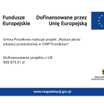 RUSZA REKRUTACJA DO PROJEKTU - „Wyższa jakość edukacji przedszkolnej w OWP Przodkowo”   nr FEPM.05.07-IZ.00- 0016/23