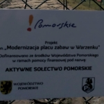 Plac zabaw w Warzenku z nowymi urządzeniami dzięki wsparciu z programy „Aktywne Sołectwo Pomorskie”